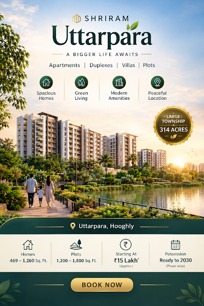 Shriram Township Uttarpara residences at Shriram Grand City, Uttarpara, Hooghly